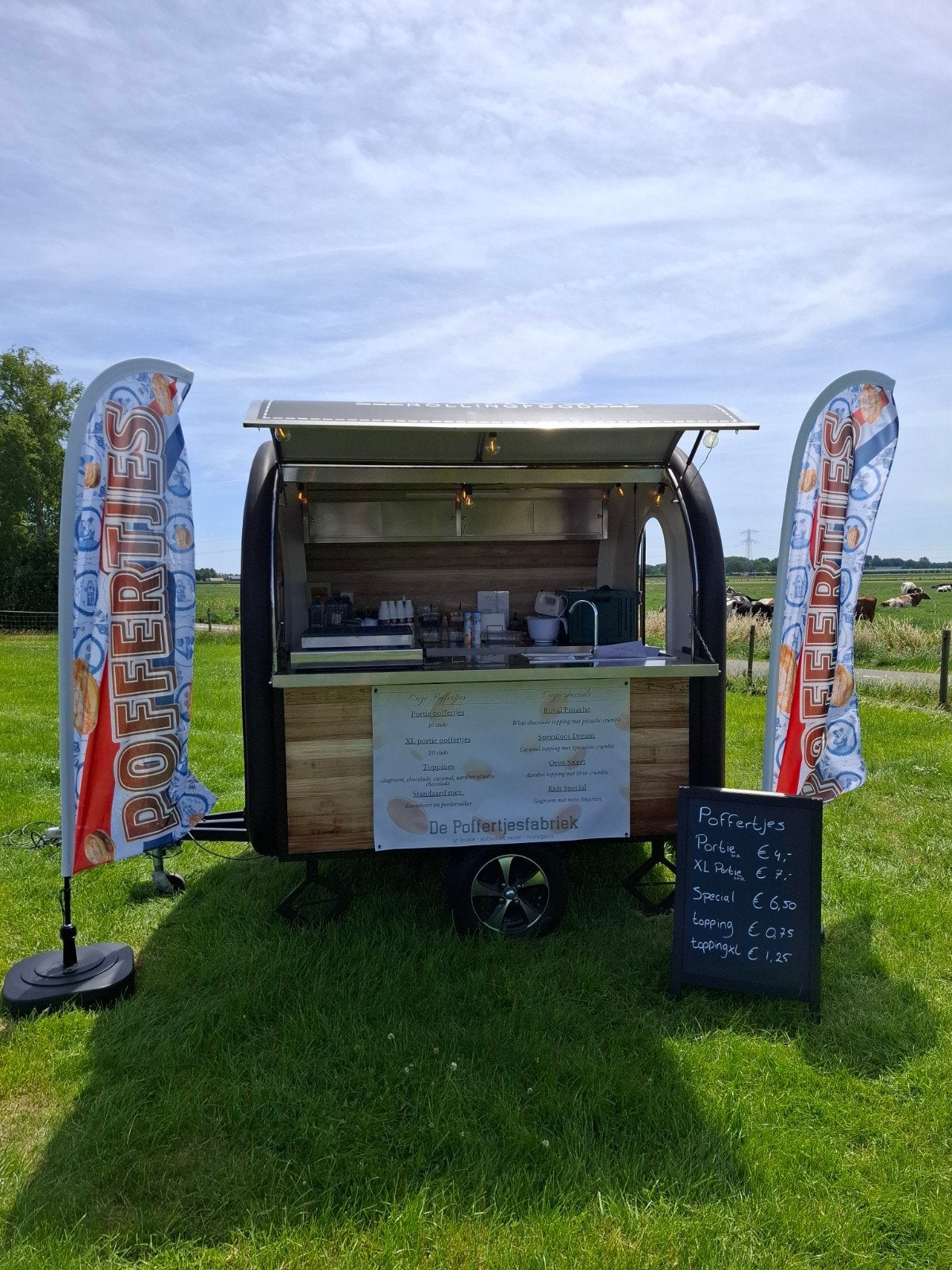 Poffertjes Foodtruck op jouw feest, evenement of markt!, Ophalen, Nieuw