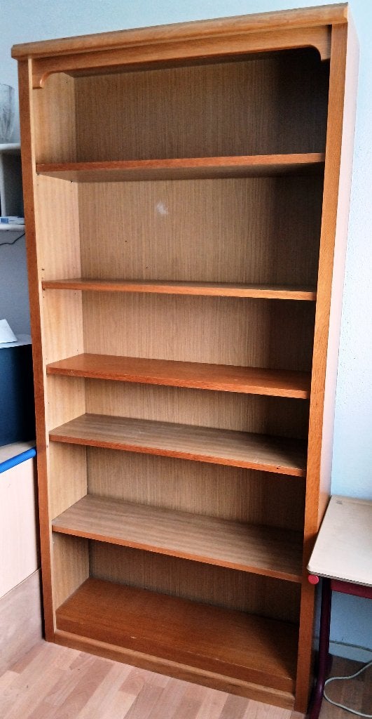 boekenkast, Ophalen, Met plank(en), Gebruikt, Eikenhout