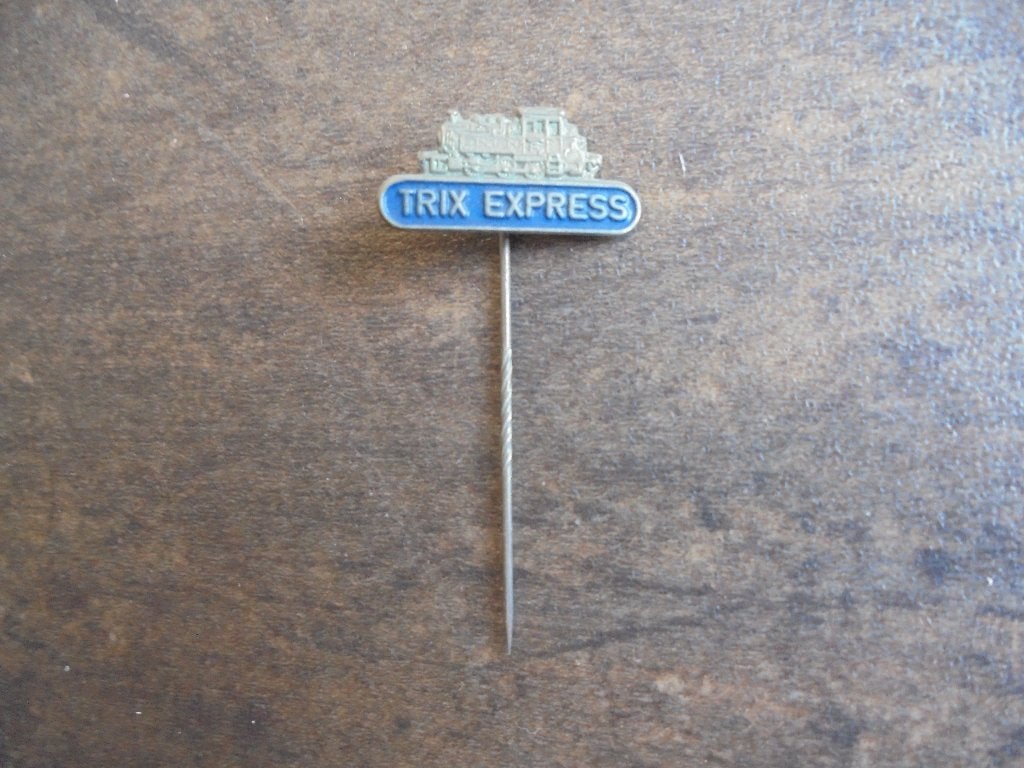 Vintage Pin Trix Express Modeltreinen (zie foto's), Verzamelen, Speldjes, Pins en Buttons, Ophalen of Verzenden, Gebruikt, Transport