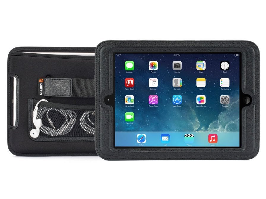 Griffin CinemaSeat tablethoes voor 10” iPad, 10 inch, Bescherming voor- en achterkant, Ophalen of Verzenden, Zo goed als nieuw