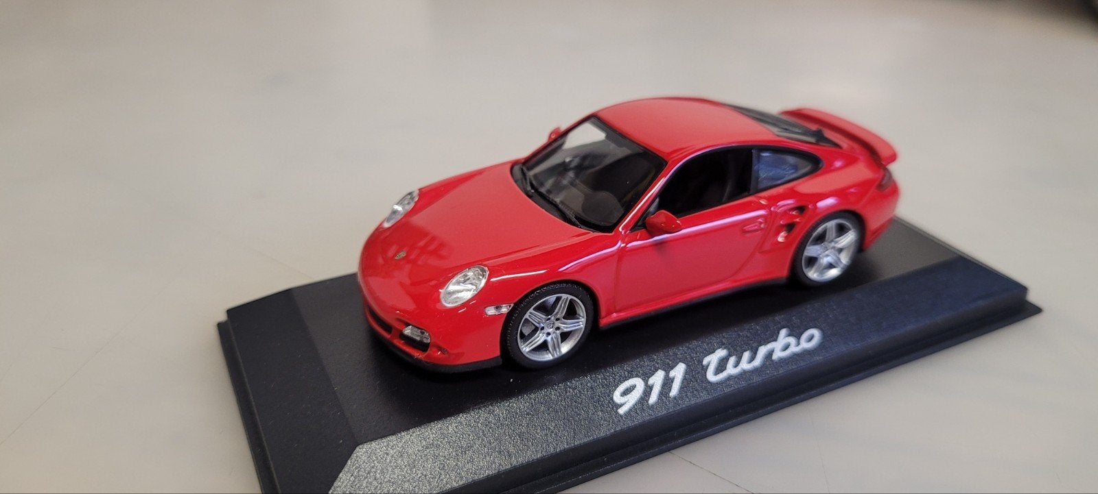 Minichamps Porsche 911 997 Turbo, Ophalen of Verzenden, Zo goed als nieuw, Auto, MiniChamps