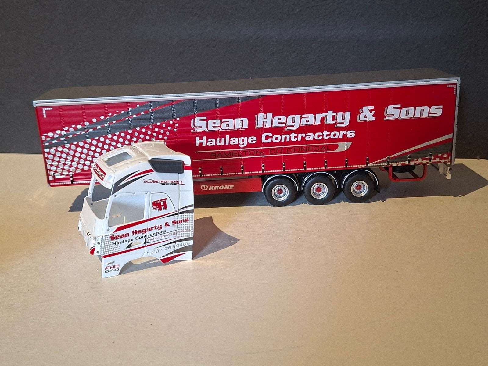 Tekno Sean Hegarty, Hobby en Vrije tijd, Ophalen of Verzenden, Gebruikt, Bus of Vrachtwagen, Tekno