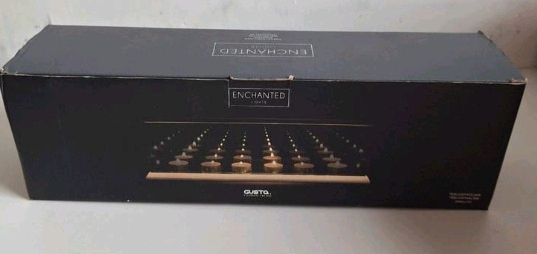 Gusta enchanted lights - waxinelicht houder, Ophalen of Verzenden, Nieuw, Overige materialen