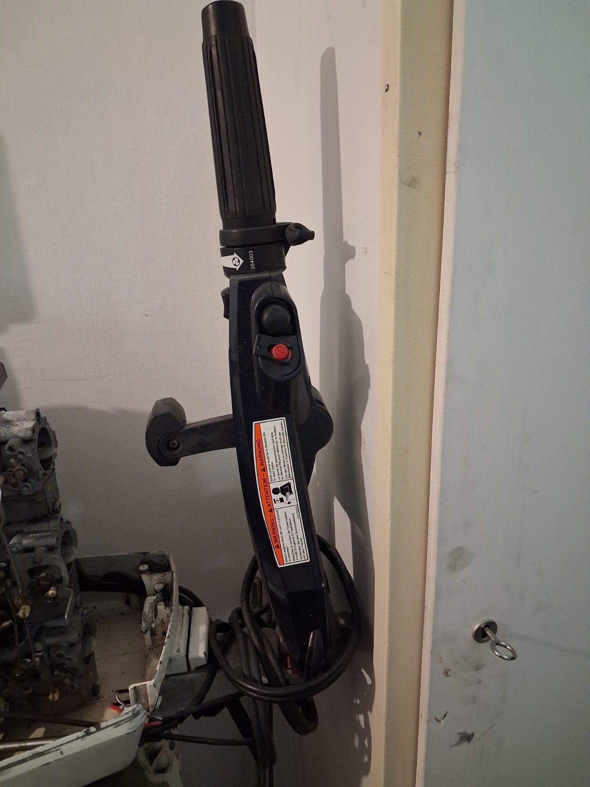 Te koop: OMC Johnson / Evinrude Stuurknuppel (100% werkend), Ophalen, Gebruikt, Motor en Techniek