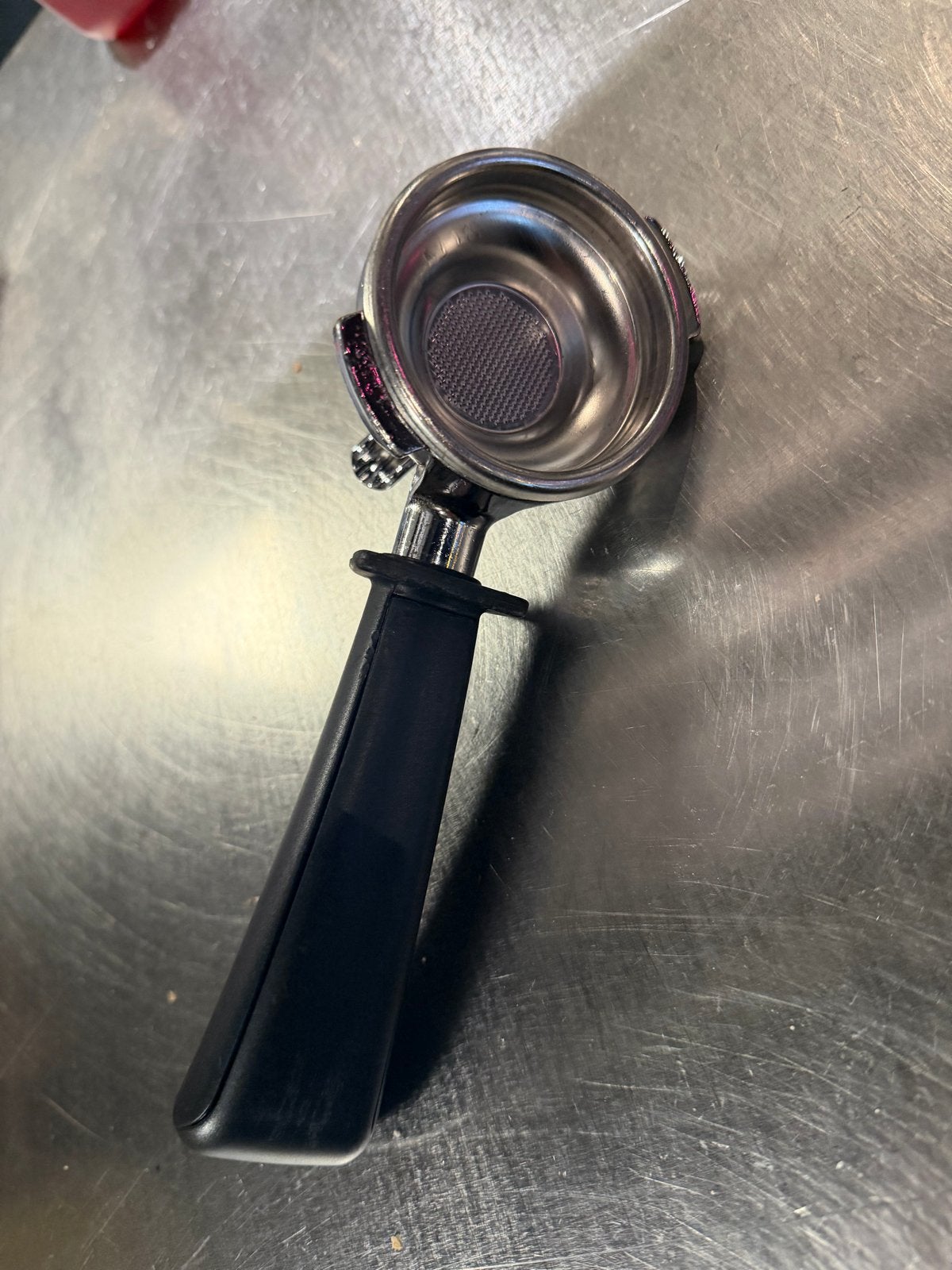 Wega enkele uitloop piston / filterdrager, Ophalen of Verzenden, Zwart, Metaal, Overige merken