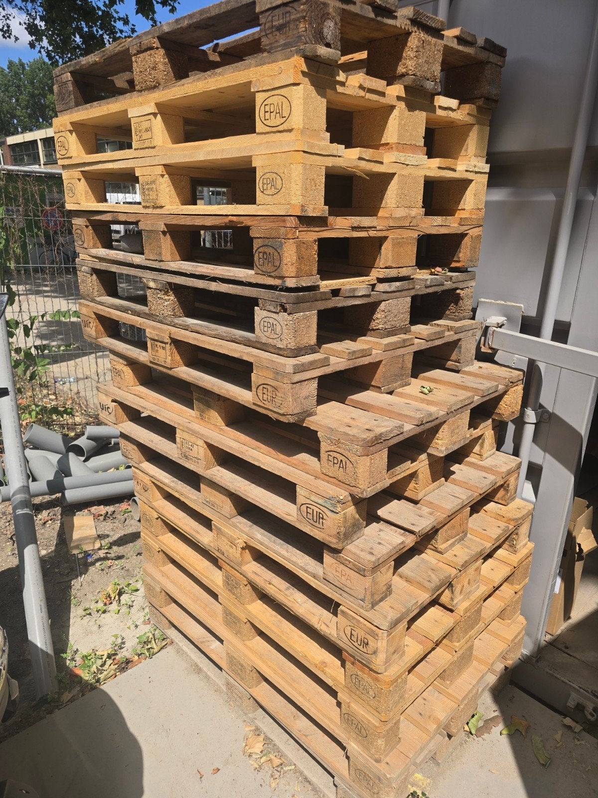 Europalets, Ophalen, Minder dan 25 mm, Pallet, Minder dan 200 cm