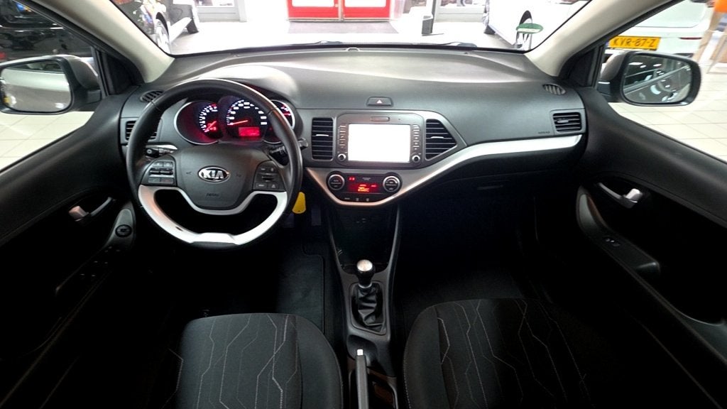 Kia Picanto 1.0 CVVT Navigator / Camera / Airco / Navigatie, 12 maanden, Stof, Gebruikt, 4 stoelen