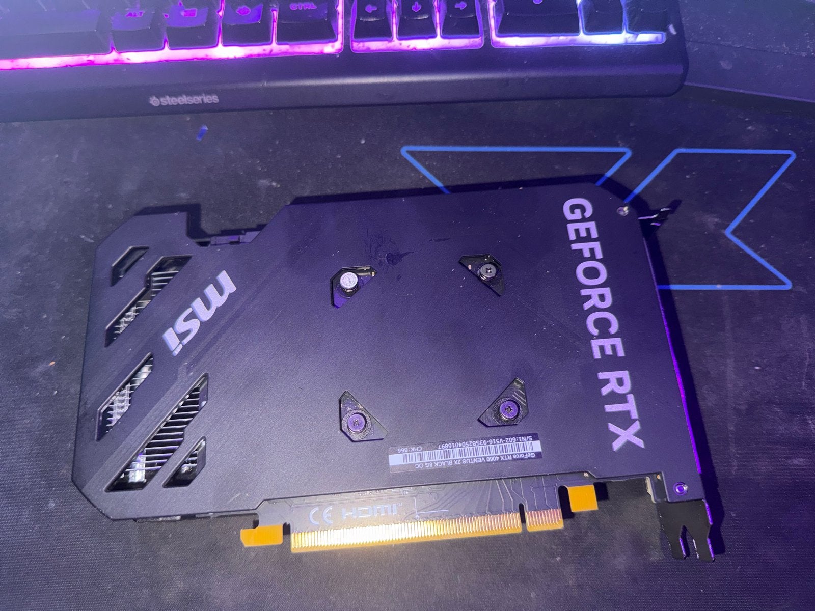 MSI GeForce RTX 4060 Ventus 2X Black 8G OC, HDMI, GDDR6, PCI-Express 4, Ophalen of Verzenden