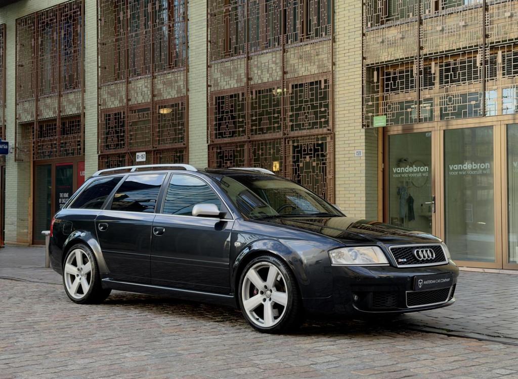 Audi A6 Avant 4.2 quattro RS6 zeer mooi en fris, Auto's, Automaat, 4172 cc, Gebruikt, Zwart