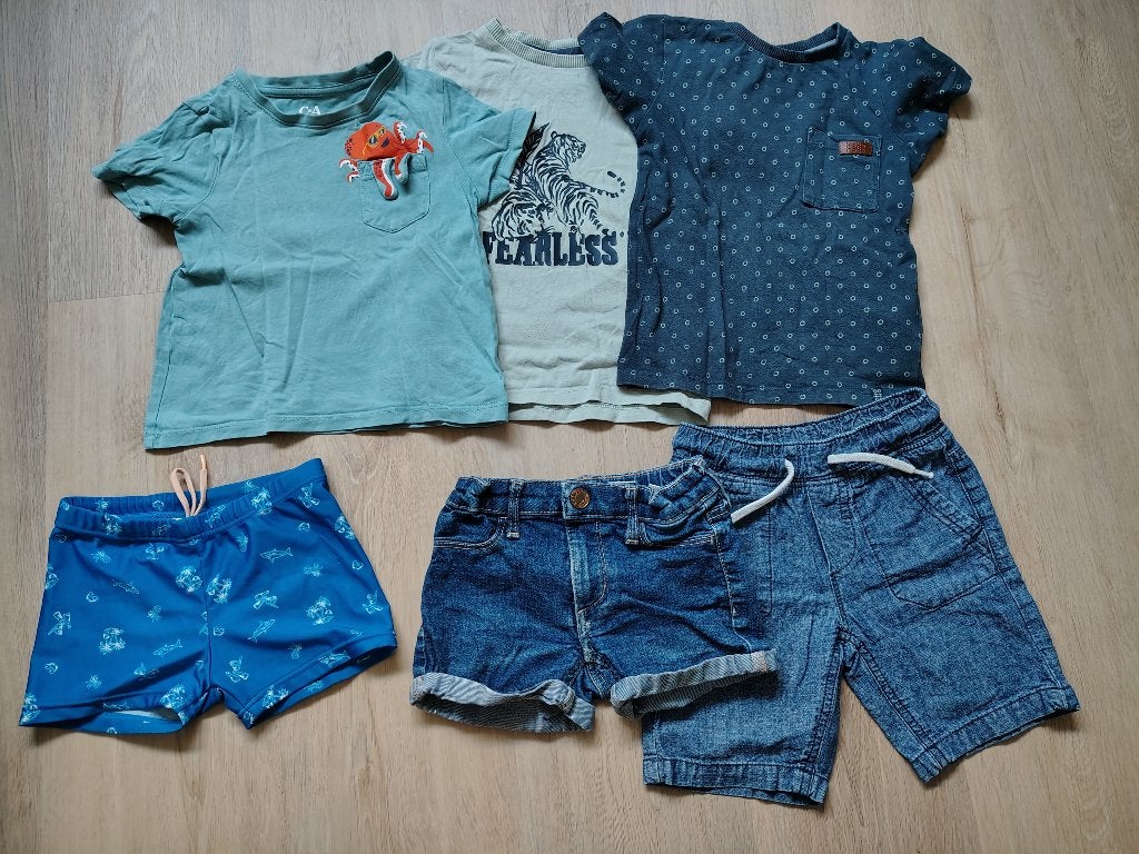 Pakketje jongenskleding zomer maat 92, Ophalen of Verzenden, Gebruikt, Maat 92