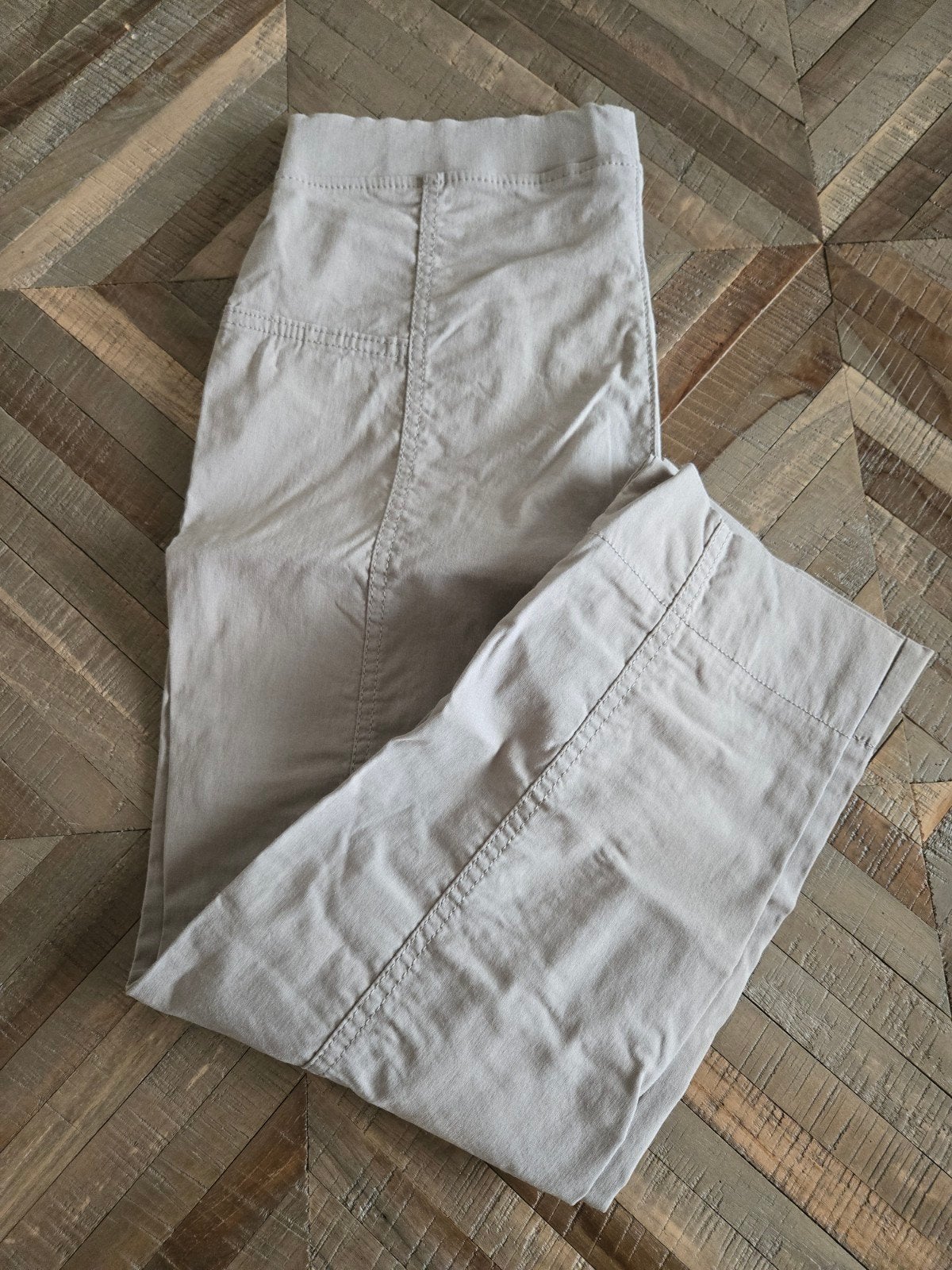 Canda C&A Beige Broek, driekwart, zomerbroek, Maat 42/44 (L), Beige, Maat 42/44 (L), Ophalen of Verzenden, Zo goed als nieuw