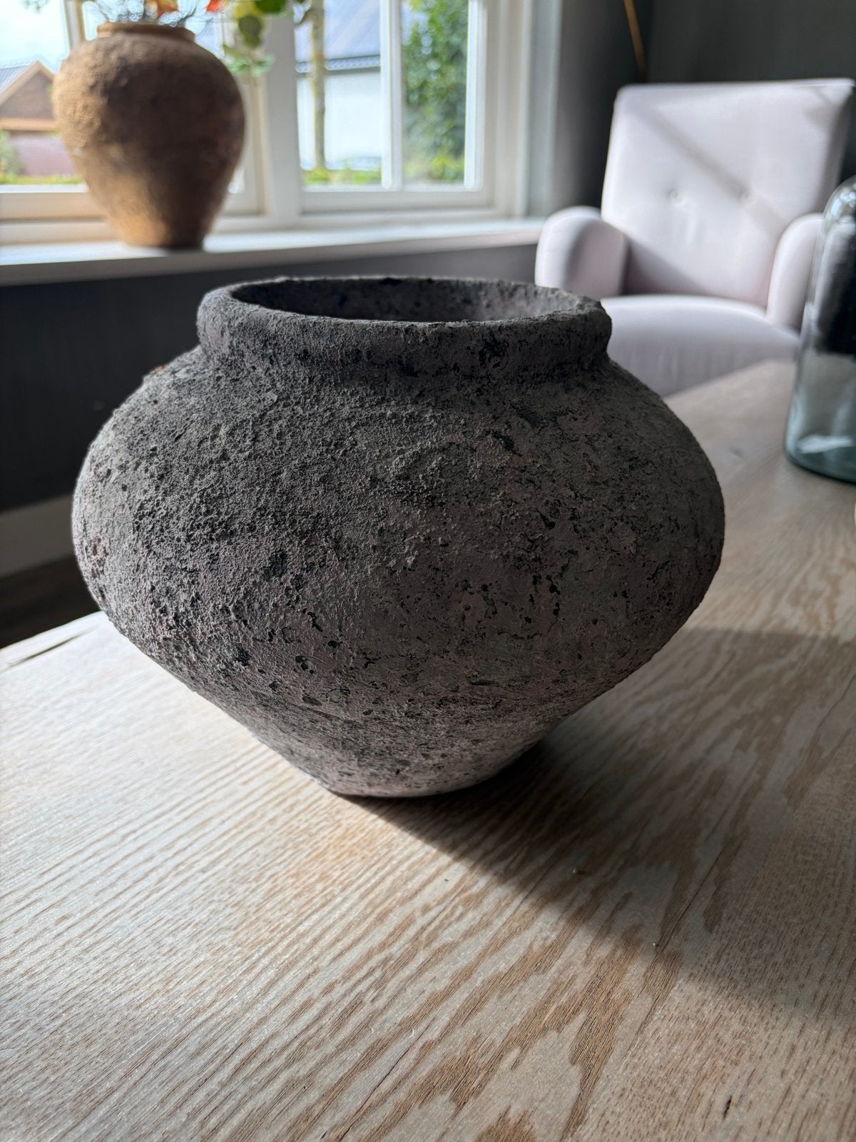 Aardewerk bloempot - Planter Earth D.26 H.20 (Brynxz), Ophalen