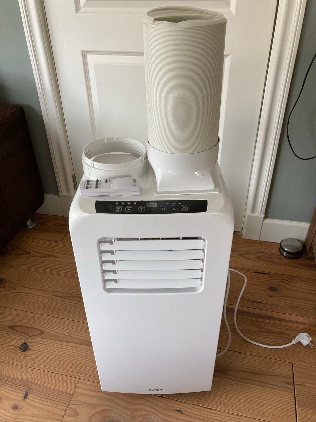 Eurom Mobiele Airco PAC 7.2 - Koelen en Ontvochtigen, Ophalen, Minder dan 60 m³, 3 snelheden of meer, Zo goed als nieuw