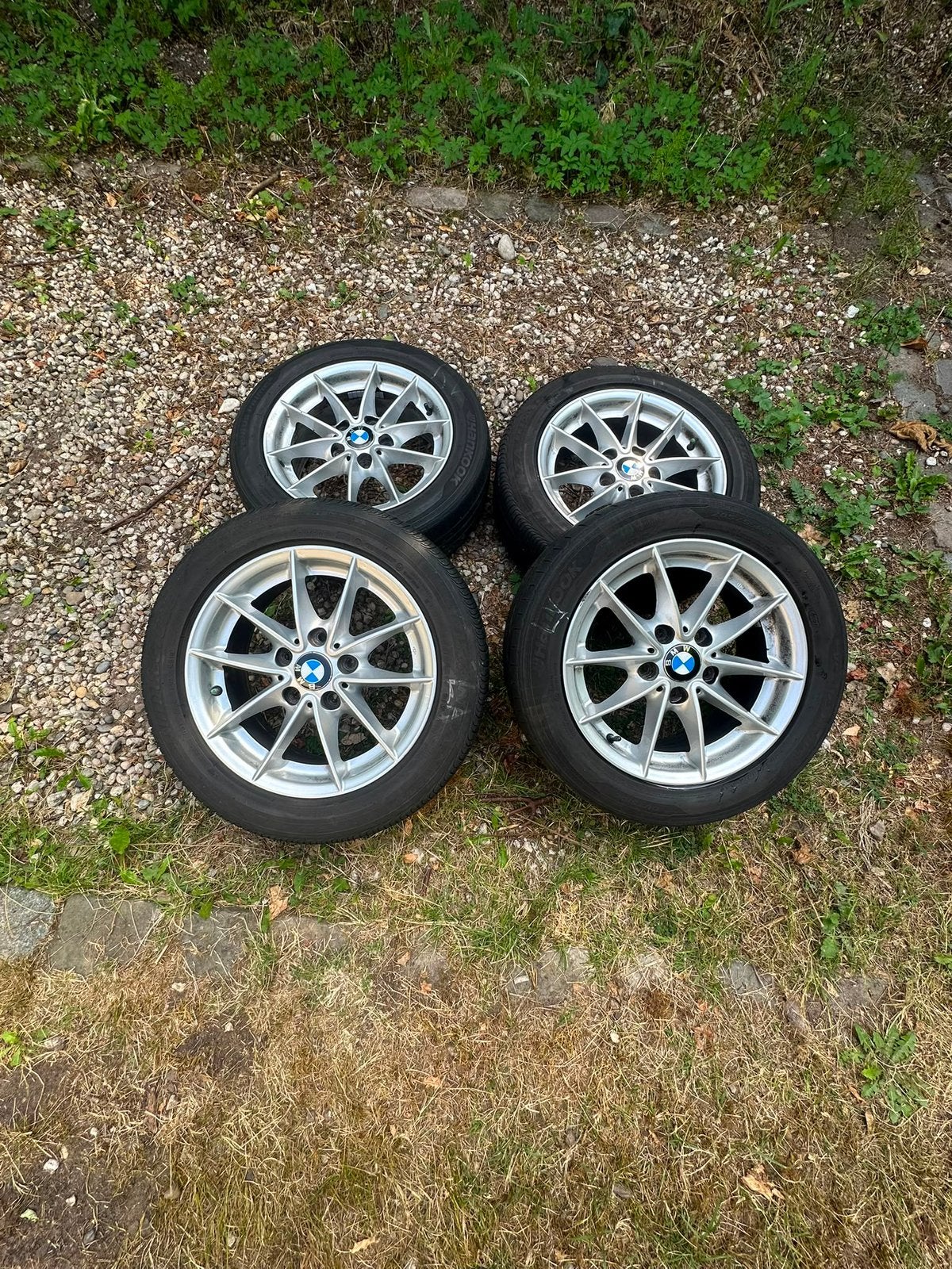 4x originele BMW lichtmetalen velgen 16 inch, Ophalen, Velg(en), 16 inch, 205 mm