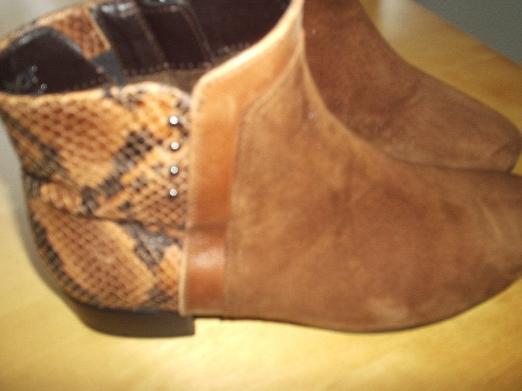 leren/suede laarsjes van GABOR MAAT 38 NIEUW, Overige kleuren, Lage of Enkellaarzen, Gabor, Nieuw