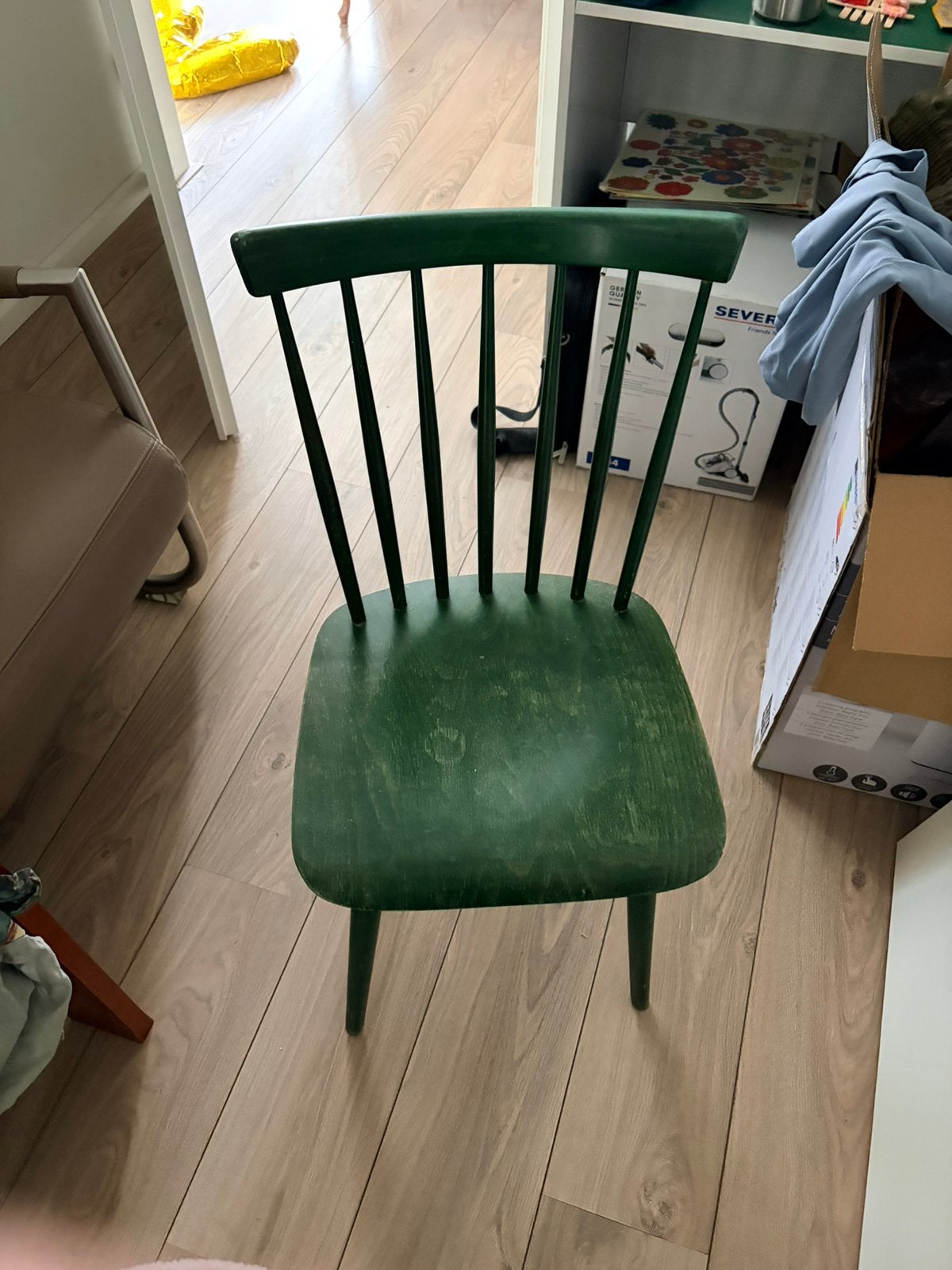 Twee groenen stoelen, Ophalen, Zo goed als nieuw, Overige kleuren, Twee