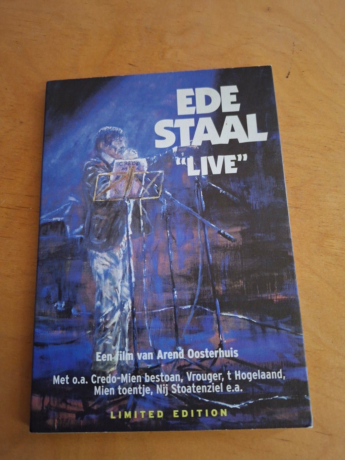 Ede Staal "Live" DVD - Limited Edition, Gebruikt, Alle leeftijden, Nederlands, Inclusief doosje