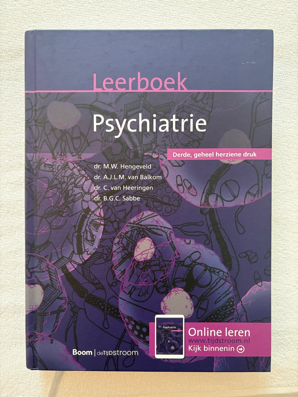 Leerboek Psychiatrie - 3e druk (2023), Ophalen, Gamma, Zo goed als nieuw, HBO