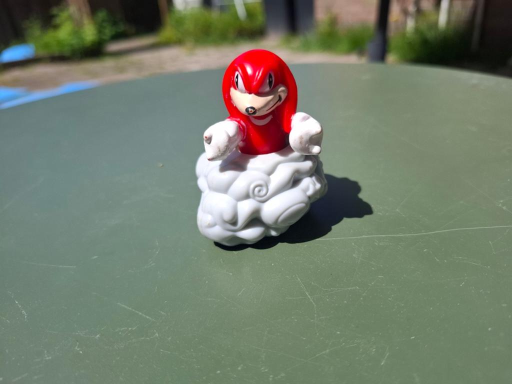 Knuckles the Echidna Sonic McDonald's Speelgoed, Kinderen en Baby's, Speelgoed | Actiefiguren, Ophalen of Verzenden, Gebruikt