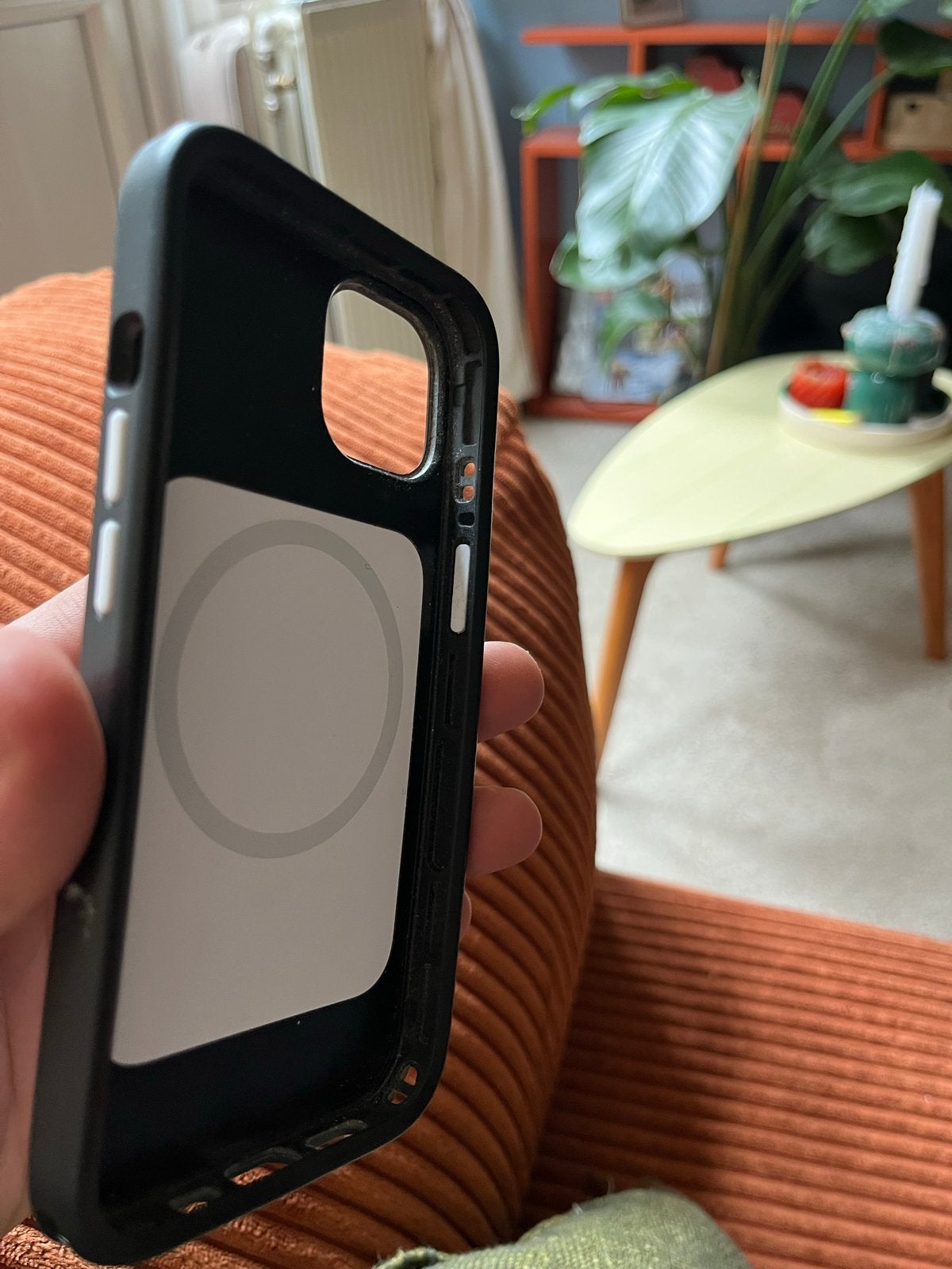 OtterBox MagSafe Hoesje voor iPhone 15 - Zwart, Telecommunicatie, Kunststof, IPhone 15, MagSafe, Hoesje of Tasje