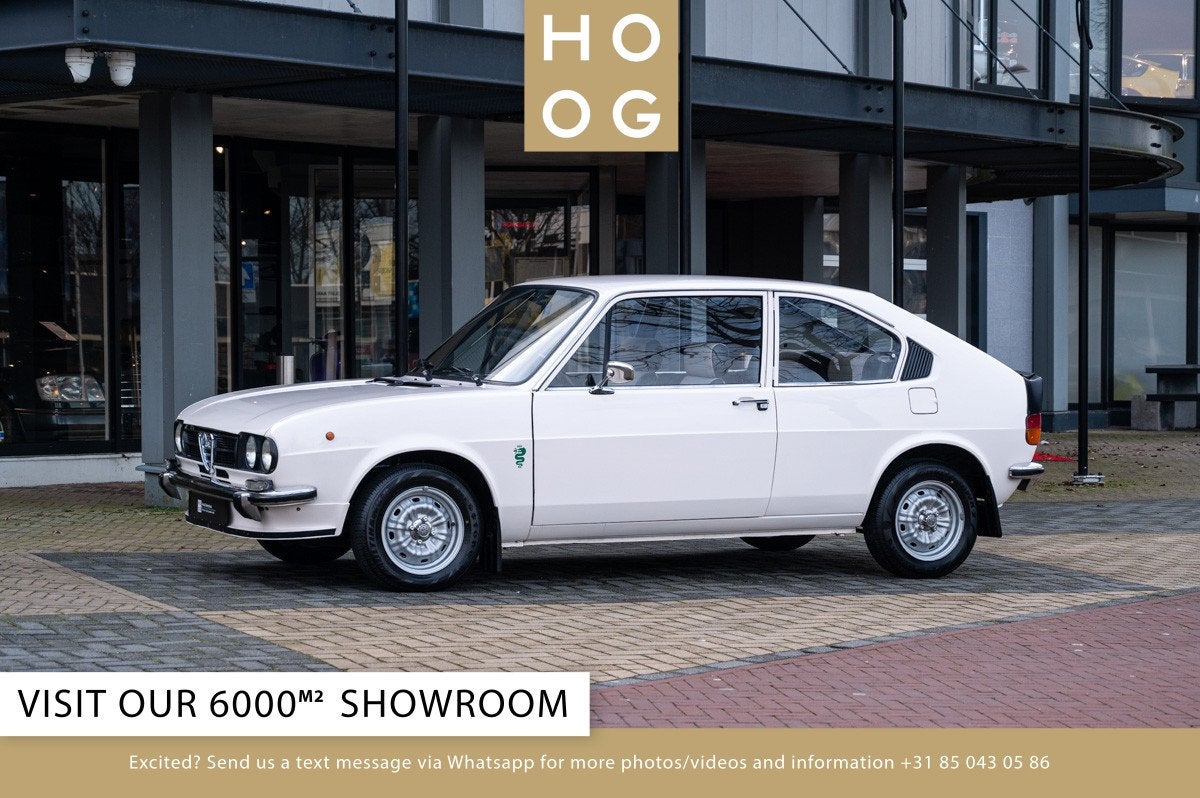 Alfa Romeo Alfasud 1.2 Ti (bj 1974), Auto's, Alfa Romeo, Gebruikt, Overige modellen, Leder en Stof, Bedrijf