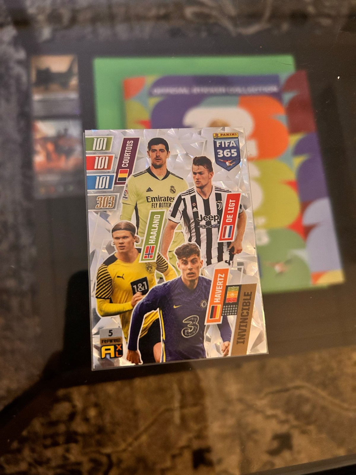 Panini FIFA 365 Adrenalyn XL 2022 Invincible kaart, Ophalen of Verzenden, Zo goed als nieuw, Buitenlandse clubs, Spelerskaart