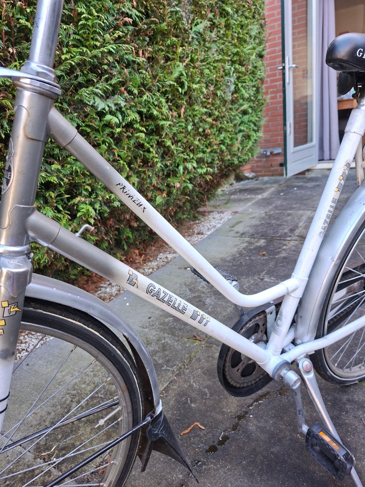 Gazelle Primeur Damesfiets - Goede staat, Velgrem, Ophalen of Verzenden, Gazelle, 53 tot 56 cm