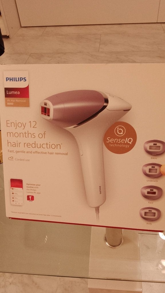 Philips Lumea 8000 BRI947 – maar 2x gebruikt + garantie!!, Ophalen of Verzenden, Zo goed als nieuw, Scheren en Epileren