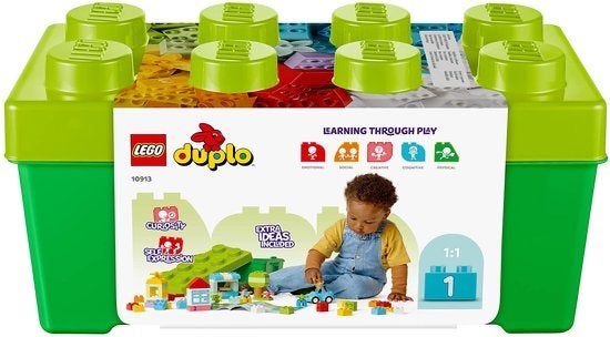 Lego Duplo 10913 - Alle blokjes en boekje aanwezig, Ophalen of Verzenden, Gebruikt