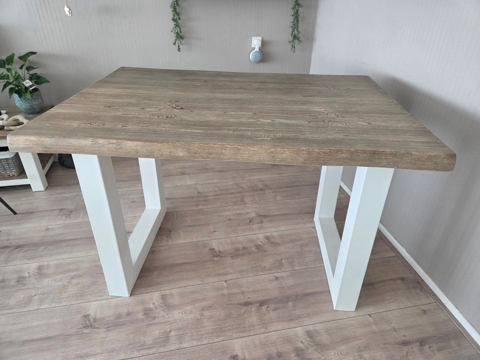 Countertafel Rough, Huis en Inrichting, Tafels | Eettafels, Ophalen, 200 cm of meer, 50 tot 100 cm, Zo goed als nieuw