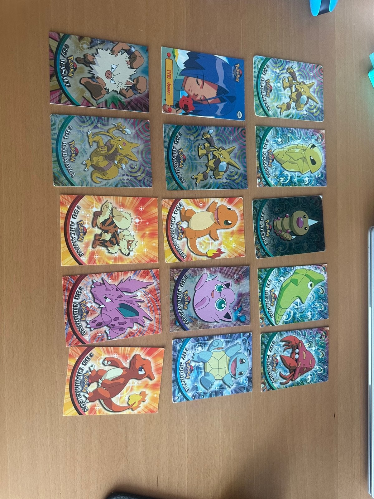 Topps pokemon kaarten, Ophalen of Verzenden, Zo goed als nieuw, Meerdere kaarten