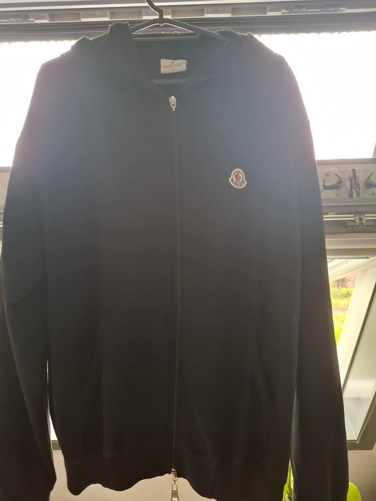 Moncler vest/jasje xl, Ophalen of Verzenden, Zo goed als nieuw, Maat 56/58 (XL), Zwart