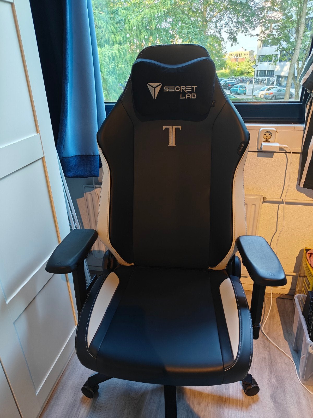 Secretlab Titan Evo Gaming Stoel (2025 nieuwstaat), Huis en Inrichting, Bureaustoelen, Ophalen, Zo goed als nieuw, Blauw, Bureaustoel
