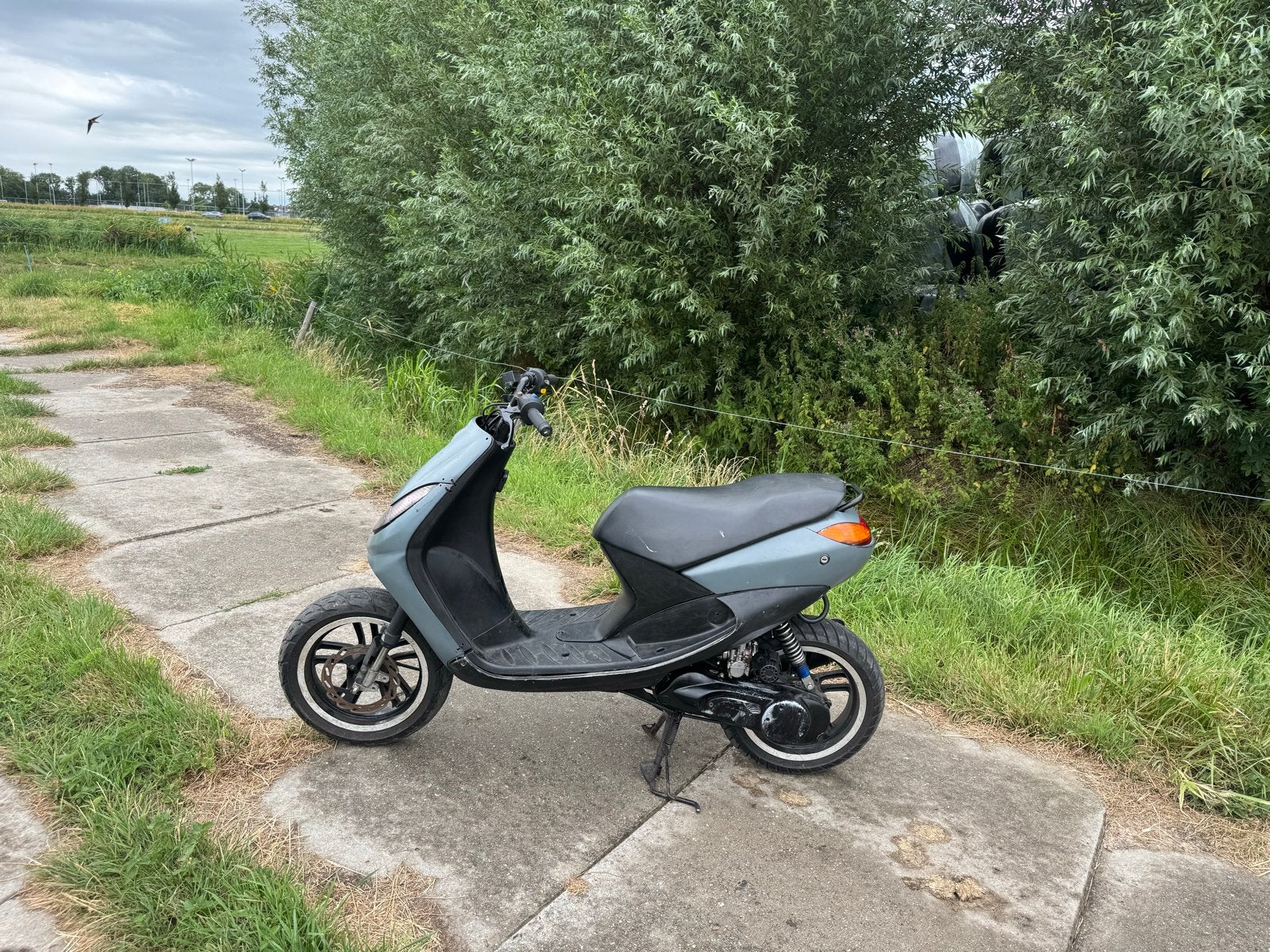 Peugeot Vivacity 70cc Stunt Scooter - Blauw Kenteken, Ophalen, Gebruikt, Maximaal 25 km/u