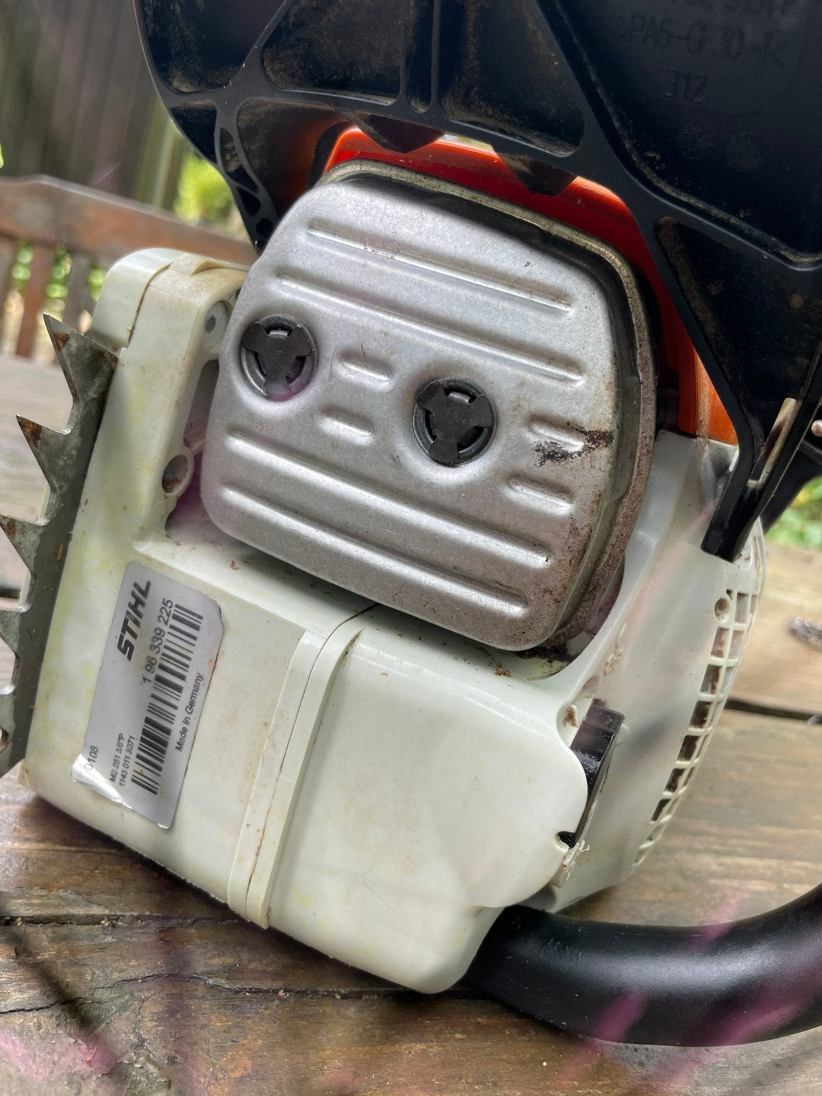 Nette Stihl MS 251, Ophalen, 70 mm of meer, Kettingzaag, Zo goed als nieuw