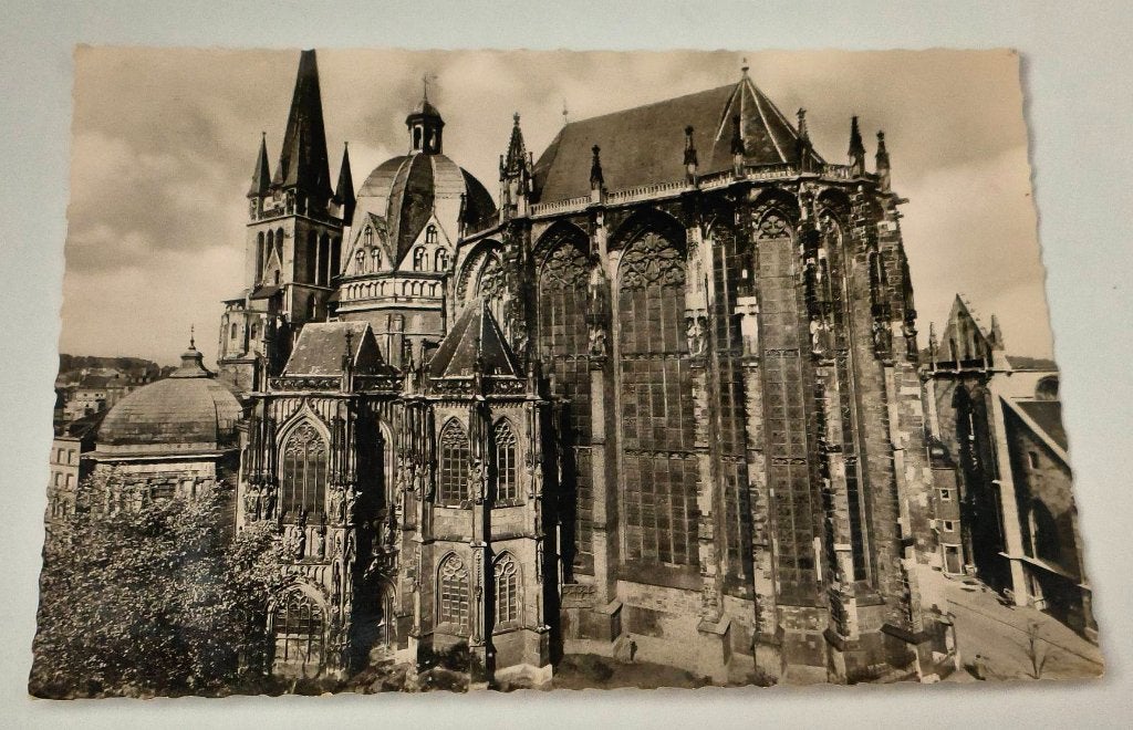 Kaart Bad Aachen (30), Ophalen of Verzenden, 1960 tot 1980, Ongelopen, Duitsland