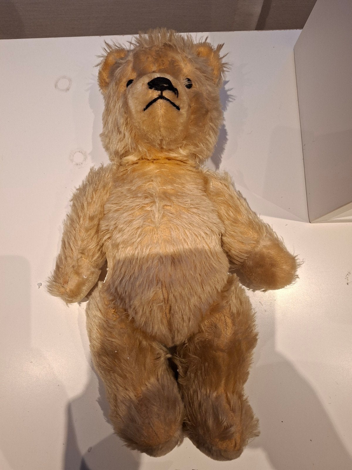 Vintage Teddybeer, Verzamelen, Ophalen of Verzenden, Gebruikt, Stoffen beer, Overige merken