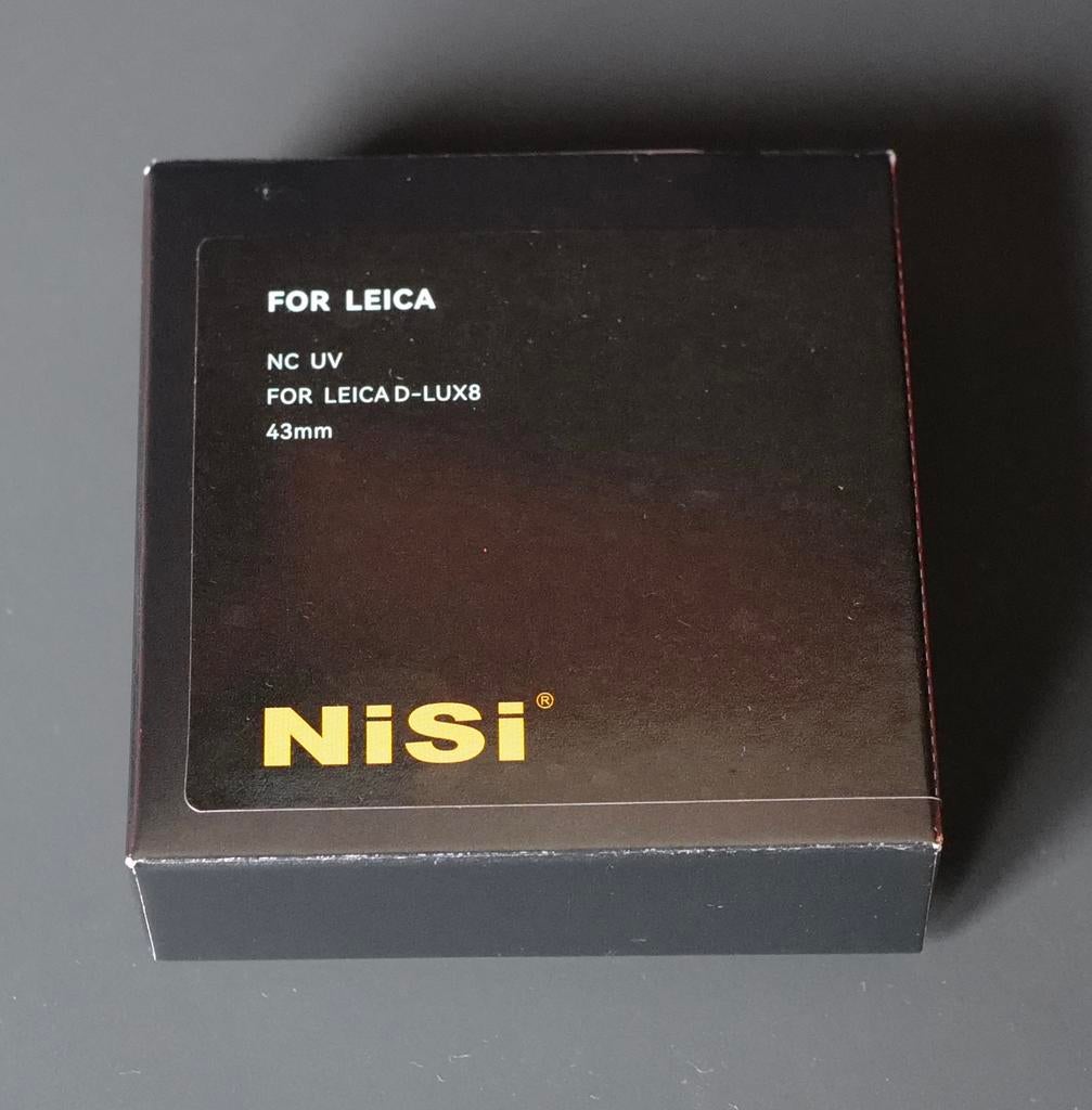 NiSi NC UV for Leica D-LUX8, Audio, Tv en Foto, Fotocamera's Digitaal, Ophalen of Verzenden, Zo goed als nieuw, Overige Merken