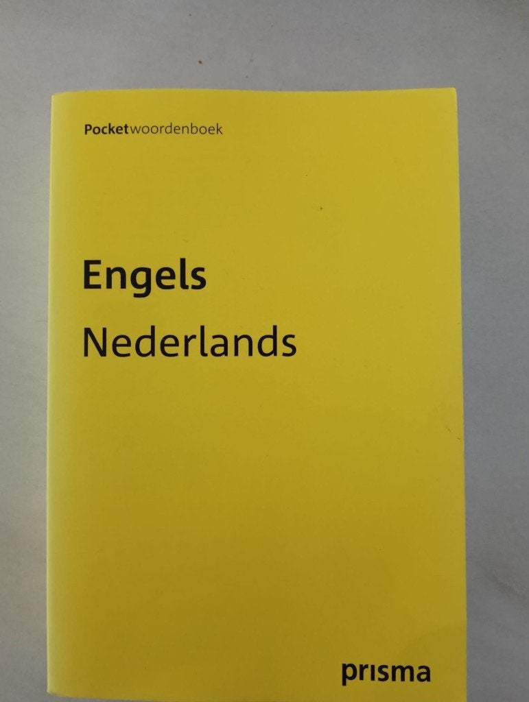 Prisma pocketwoordenboek Engels-Nederlands middelbare school, Boeken, Woordenboeken, Zo goed als nieuw, Engels, Prisma of Spectrum