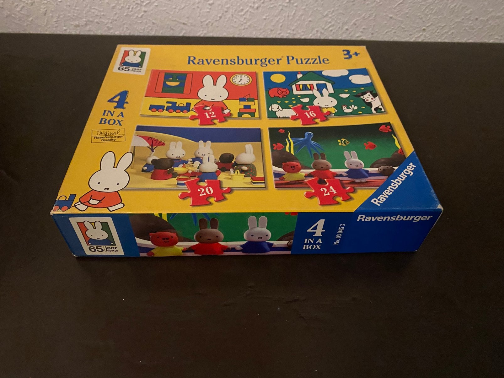 4 Nijntje puzzels in 1 doos (Ravensburger), Kinderen en Baby's, Speelgoed | Kinderpuzzels, Ophalen of Verzenden, 10 tot 50 stukjes