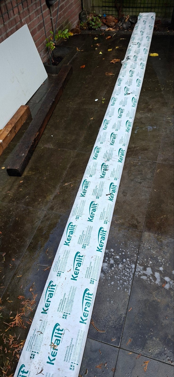 Keralit Gevelbekleding 190 RAL 9016 - Nieuw, Ophalen, Nieuw
