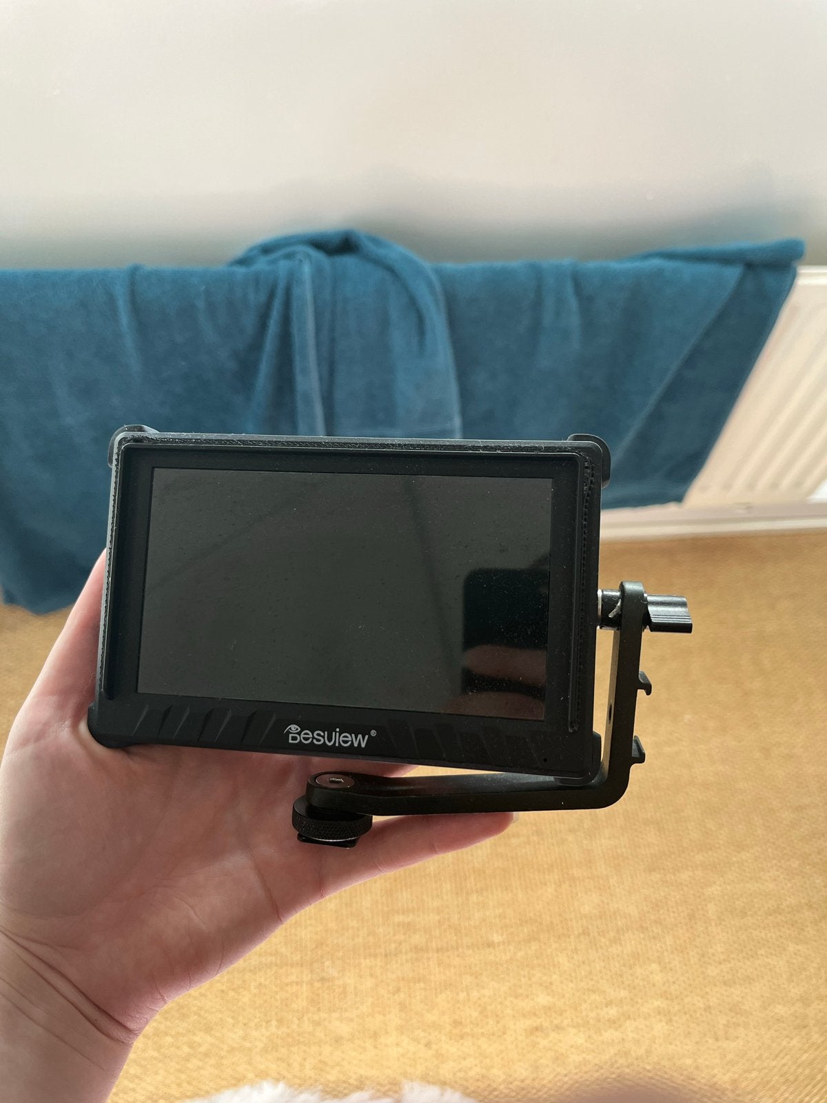 Besview cameraschermpje (armpje defect), Overige merken, Monitor, Ophalen, Gebruikt