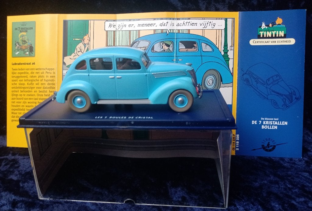 Kuifje auto No. 25 De Ford-taxi uit "De 7 kristallen bollen", Ophalen of Verzenden, Zo goed als nieuw, Auto, Overige merken