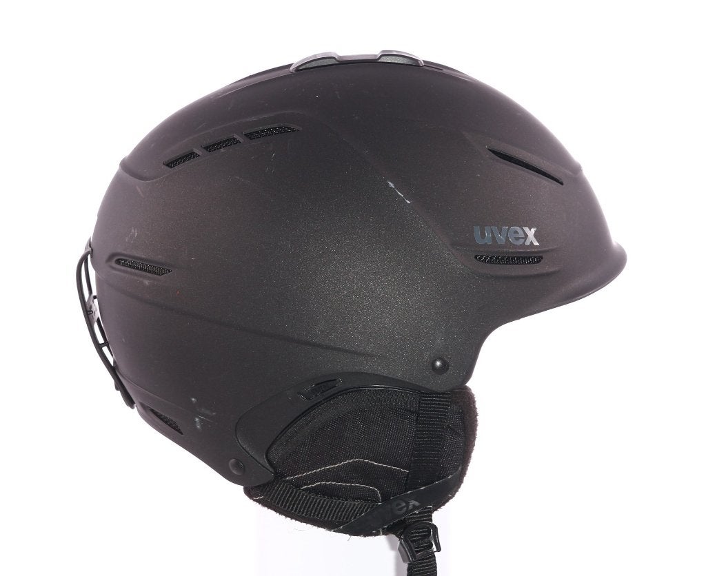 59; 60; 61; 62 cm ski snowboard helm UVEX P1US 2.0 BLACK, Sport en Fitness, Overige merken, Gebruikt, Verzenden, Overige typen