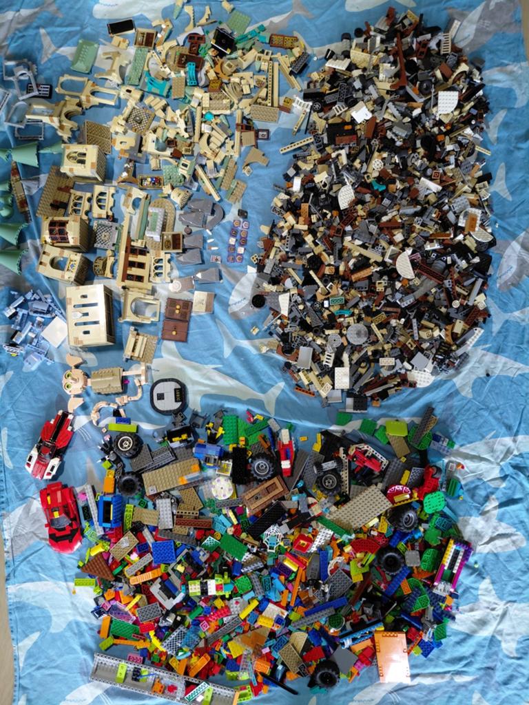 Partij lego - 8 kilo, Verzenden