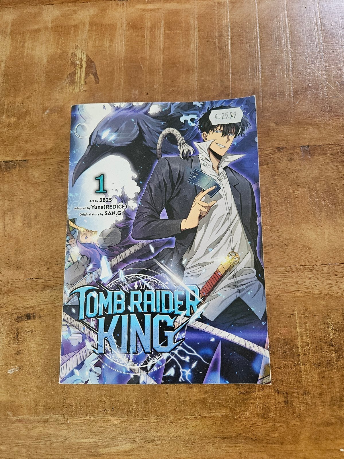 Tomb Raider King - Deel 1 (Manhwa/Webtoon), Boeken, Eén stripboek, Ophalen of Verzenden, Zo goed als nieuw, SAN.G, 3B2S, Yuns (REDICE)