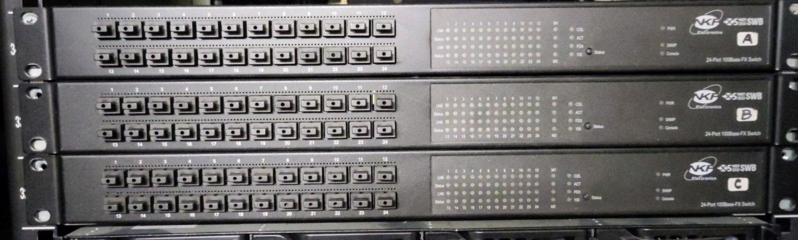 NKF XSNET 2650 SWB 24 port 100Base-FX FTTH Switch, Ophalen, Onbekend