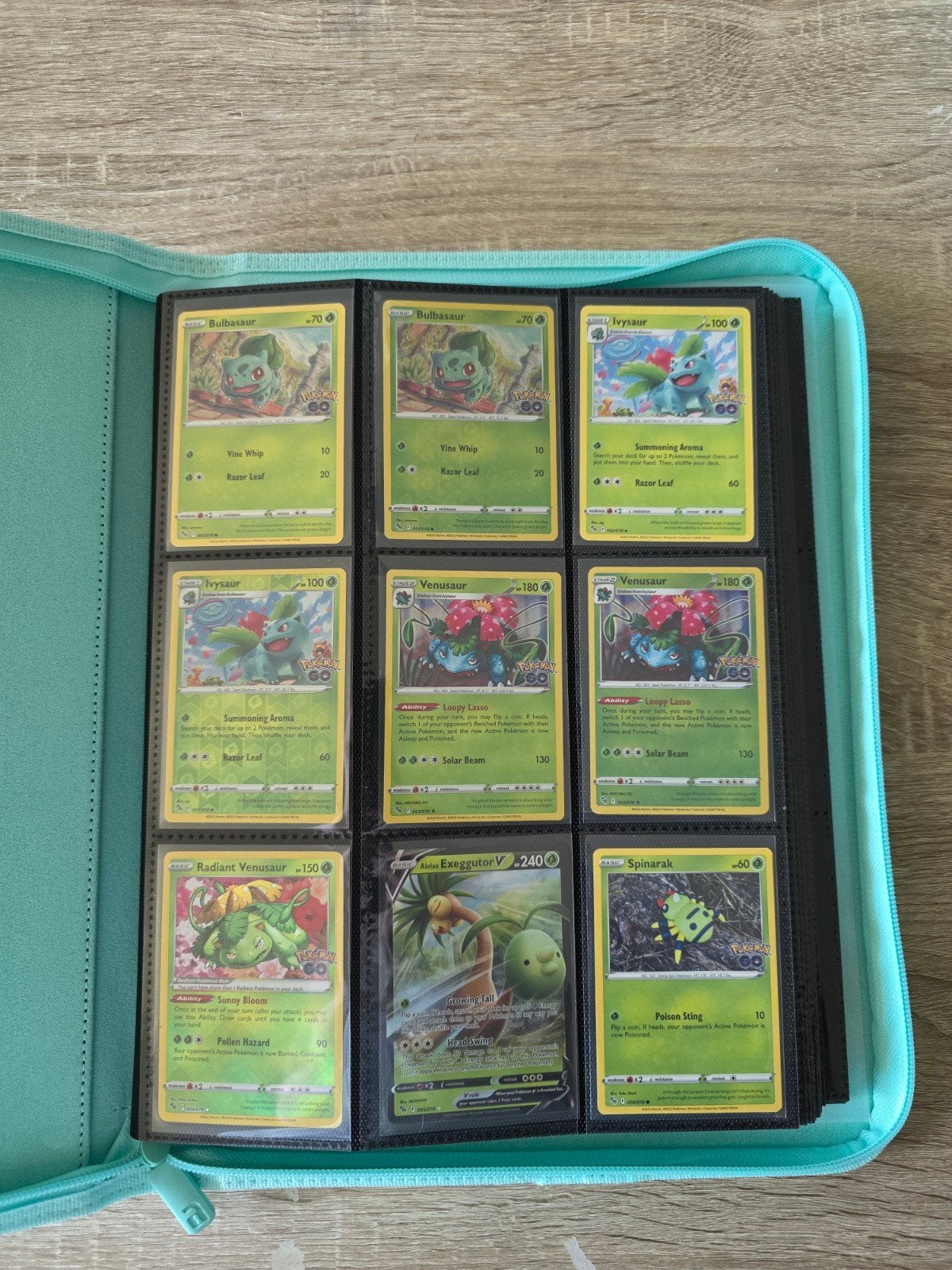 Complete Pokémon Go set + binder, Hobby en Vrije tijd, Verzamelkaartspellen | Pokémon, Ophalen, Zo goed als nieuw, Meerdere kaarten