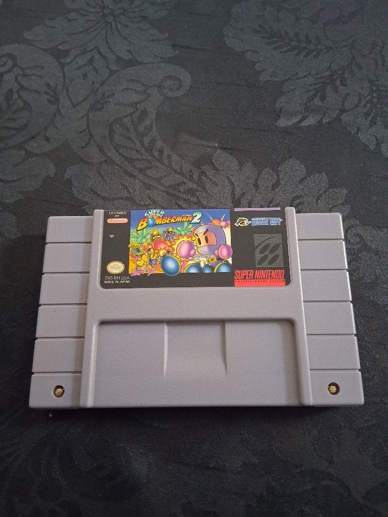 Bomberman 2 voor de super Nintendo, 3 spelers of meer, Ophalen of Verzenden, Gebruikt, Vanaf 3 jaar