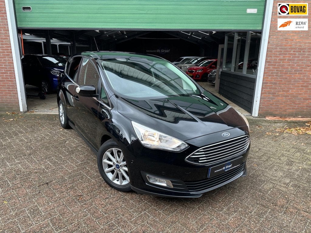 Ford C-Max 1.0 Titanium|CRUISE/CARPLAY/TRHK/NAVI VOL!, Voorwielaandrijving, 125 pk, Gebruikt, Euro 6
